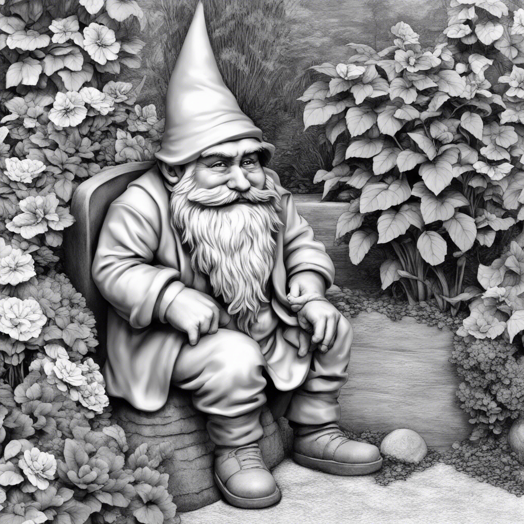 Whimsical Fishing Gnome