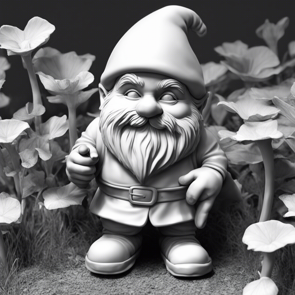 Gnome with Flower Pot